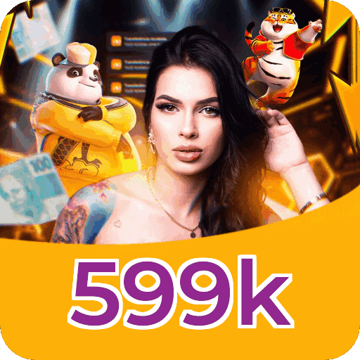 Números do app 599k em material de marketing — ilustração, não auditoria